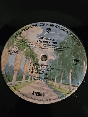 Van Morrison Moondance 1976 Vinyl WB Records WS-1835 | eBay