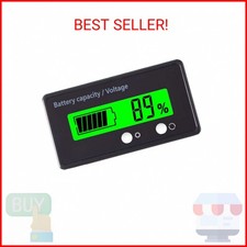12V 24V 36V 48V Battery Capacity Indicator Golf Cart Voltage Meter with LCD Disp