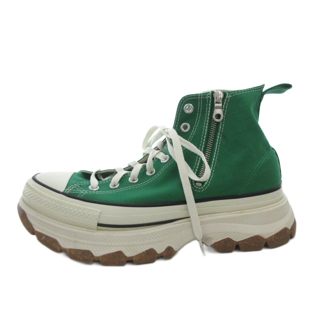 Converse ALL STAR Trekwave Z HI Sneakers Green Size 29 Used
