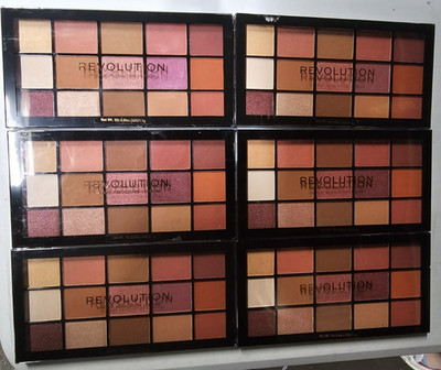 6 X Revolution Makeup London RELOADED NEWTRALS 2 Palette