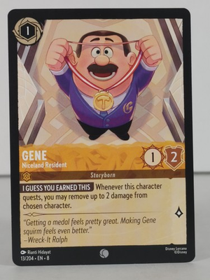 #ad #ad Gene Niceland Resident LORCANA Reign of Jafar 13 204 singles $0.99