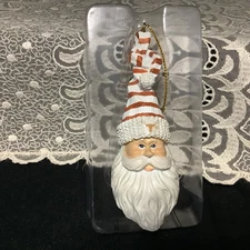 The Memory Company Santa Stocking Cap Ornament Texas UT Longhorns Collagiate
