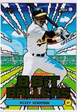 2026 Topps Series 1 Celebration Rickey Henderson 8 Bit Ballers #8B-17 Athletics