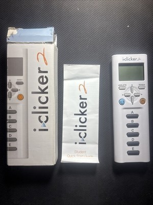 iclicker2 Student Remote - Tested/Working - With Box