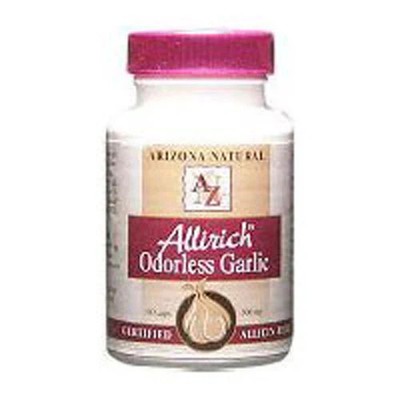 Allirich Odorless Garlic 90 Caps 500 Mg