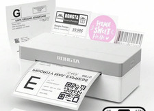 Rongta White Label Printer for Office, Shipping, Barcode  Custom Label Printing