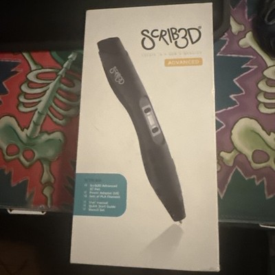 SCRIB3D Advanced 3D Printing Pen Black