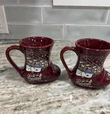 Christkindl Market Grand Rapids 2024 Boot Shape Mug Set Of 2