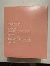 TIRTIR Mask Fit Red Cushion Foundation Cream 23N Sand (0.63 Fl Oz) Sealed NEW