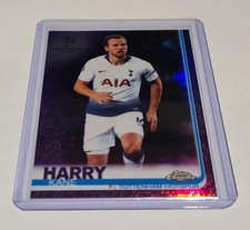 2018/19 Topps Chrome UEFA Champions League Purple Refractor Harry Kane 198/250