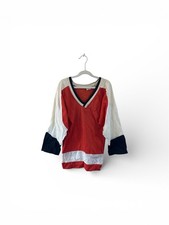 vintage hockey jersey shirt youth size small deadstock NWOT 80s made in USA