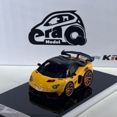 1/64 Era Q Car Lamborghini SVJ Yellow Limited 399 pcs | eBay