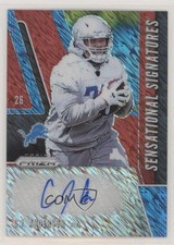 2019 Prizm Sensational Signatures FOTL Red Shimmer 12/25 CJ Anderson Auto 1p5
