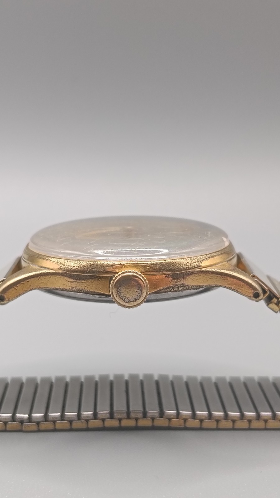 Vintage 1940s Oris Pointer Date Small Seconds Gol… - image 11