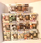 Funko pop lot Bambi, Amy Winehouse,Cinderella, Kronk,Indiana Jones, and more