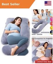 Pregnancy Pillow for Sleeping - U Shaped Full Body Maternity Pillow