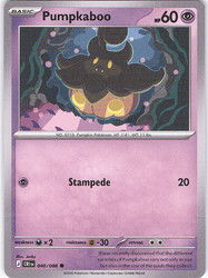 Pumpkaboo 040/086 Chaos Rising Common