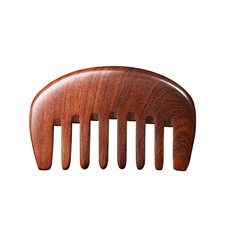 Hair Care Comb Massage Tool Wide Tooth Scalp Massager Sandalwood