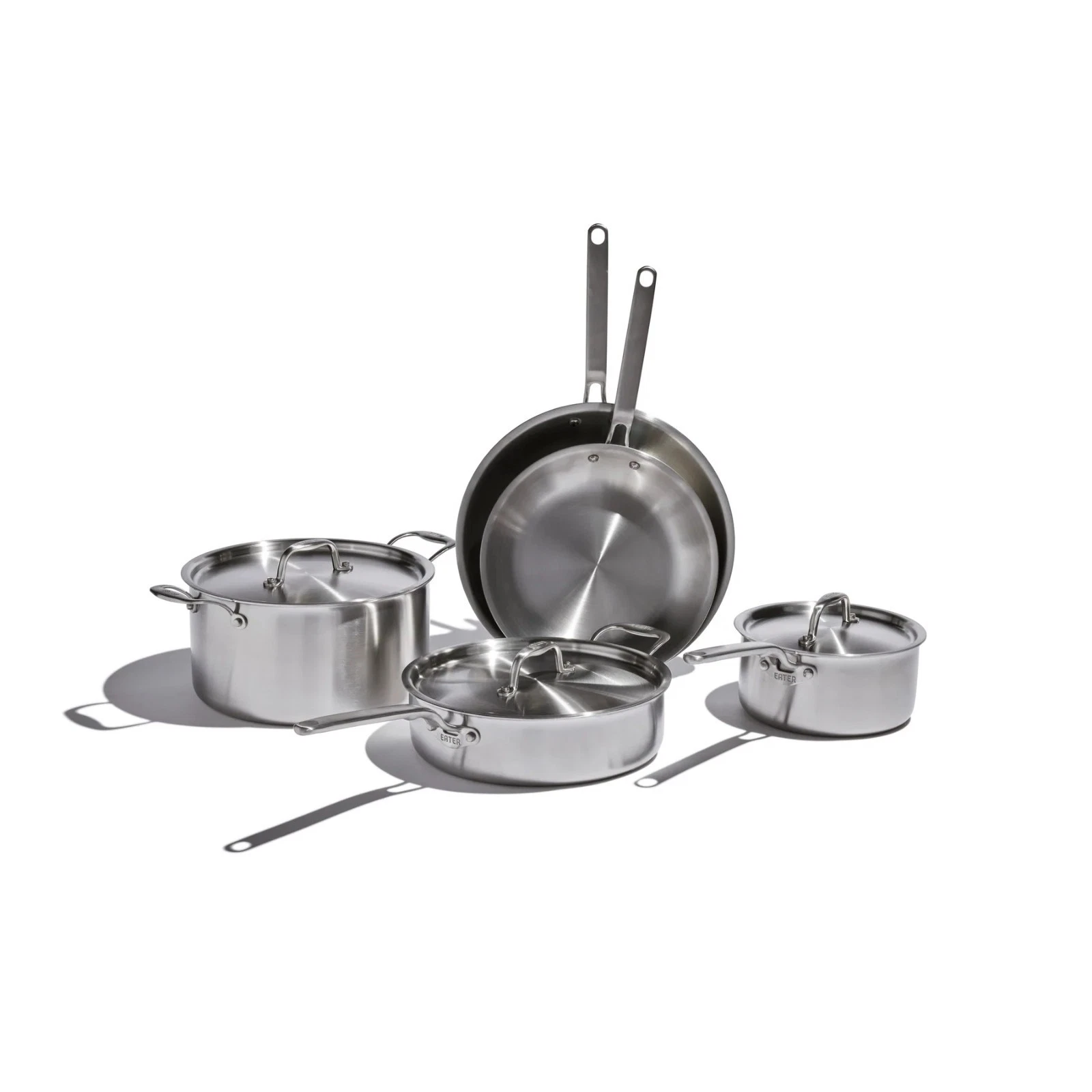 Heritage Steel Eater Series 8 Piece Core Cookware Set 5-Ply Stainless Steel
Opens in a new window or