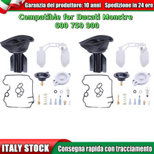 KIT REVISIONE CARBURATORE PER DUCATI MONSTER 600 750 900 SPILLO MEMBRANA VASCHET