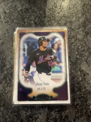 Topps 2026 Tier One Juan Soto Mets Serial Numbered #58 05/75