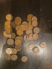 1 Day! 45 Wheat Penny lot 1919 1918 1917 Wreath lincoln cent