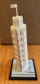 LEGO ARCHITECTURE: The Leaning Tower of Pisa (21015) No Box Or Manual Complete