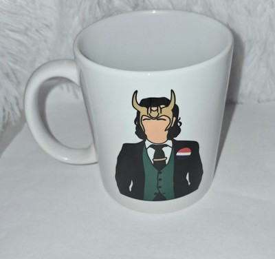 NWOT Marvel Disney President Loki Mug Burdened With Glorious Purpose