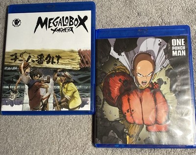 One-Punch Man Season 1 & Megalobox Ep. 1-13 Blu-Ray Bundle