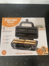 Treat Factory UK Mains Power Non-Stick 4 Pieces Sausage Roll Maker Boxed