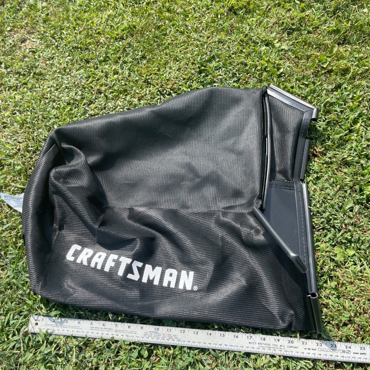 Craftsman Lawn Mower Grass Catcher Bag Assembly Replacement No Frame  Black