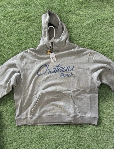 Gallery Debt. Chateau Ranch Grey Hoodie Size Medium