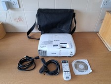 Epson EB-W22 16:10 Long Throw 3000 Lumens 3LCD WXGA HDMI Projector See Descripti