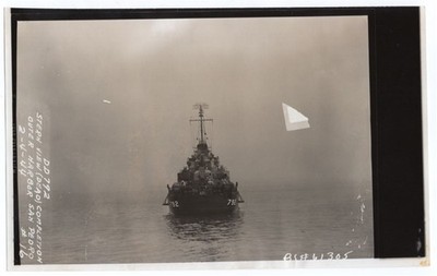 1944 Destroyer DD-792 USS Callaghan off San Pedro in 1980s Made Photo #4