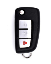 Fits Nissan Rogue Oem Fair Cond. Unlocked Keyless Remote Flip Key Fob Cwtwb1g767