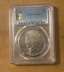 1928-P Peace Dollar PCGS AU58 Key Date Low Mintage 360k - Lustrous PQ