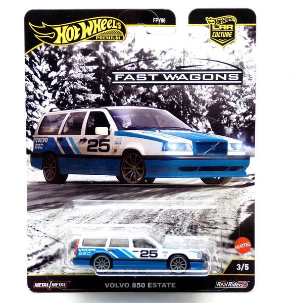 Hot Wheels Premium JBK68 - Volvo 850 Kombi Fast Wagons Dtm Tourenwagen - 1:64-image
