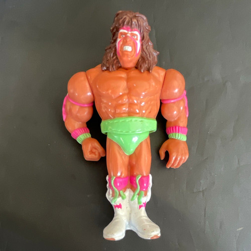 1990 WWF Hasbro Ultimate Warrior Series 1 Loose Vi...