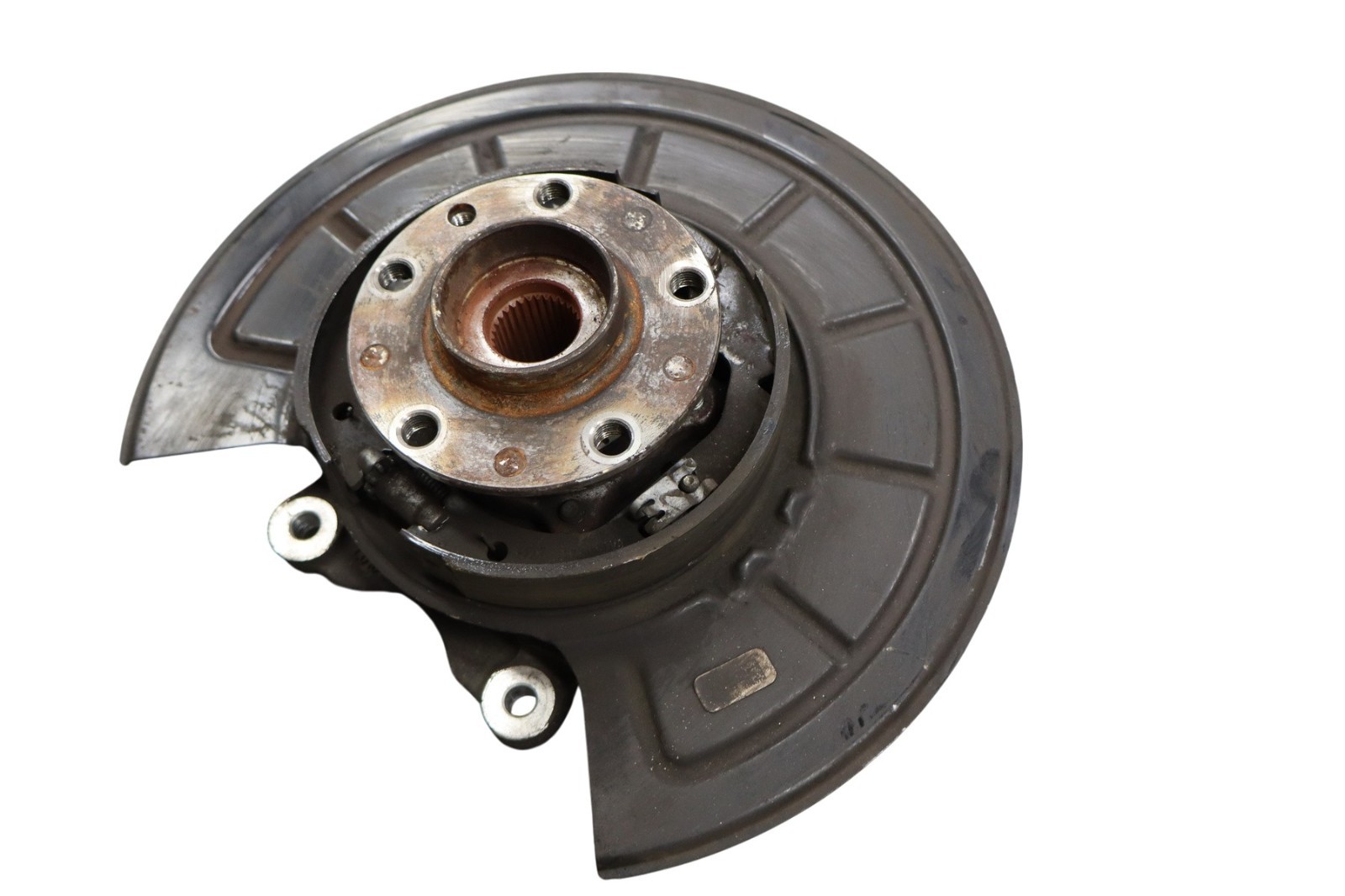 14-17 Maserati Ghibli Rear Right Passenger Spindle Knuckle Hub 670006805 Oem