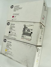 Lot of 3 HP 654A CF330XC, CF332AC, CF333AC LASERJET TONER CARTRIDGES