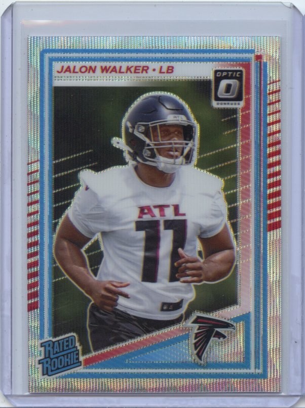 2025 Panini Donruss Optic Premium Box Set JALON WALKER #290 Rookie WAVE 178/300
