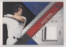 2018 Topps Major League Material Series 2 Black 90/99 Greg Bird #MLM-GB 6c8