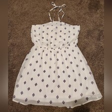 Express Size Large Women's Halter Tie Mini Dress
