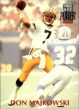 B4851- 1992 Power Football Cards 201-330 +Inserts -You Pick- 15+ FREE US SHIP