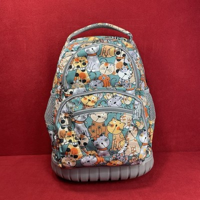 Tilami Adorable Cats 16 Inch Rolling Backpack
