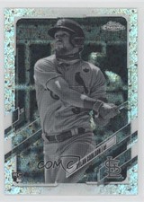 2021 Topps Chrome Black and White Mini-Diamond Refractor Dylan Carlson #140 10ld