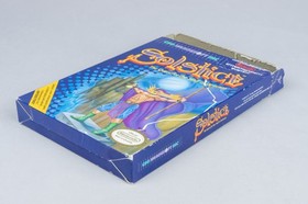 Solstice: The Quest for the Staff of Demnos Nintendo NES CIB OVP NTSC-U/C USA +
