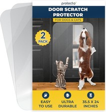 2 Pack 35.5x24 Door r from Dog Scratching Cat  Dog Scratch Guard for Indoor/...