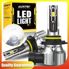 2X AUXITO 9005 HB3 LED Conversion Headlight Bulbs Kit Beam High Super White