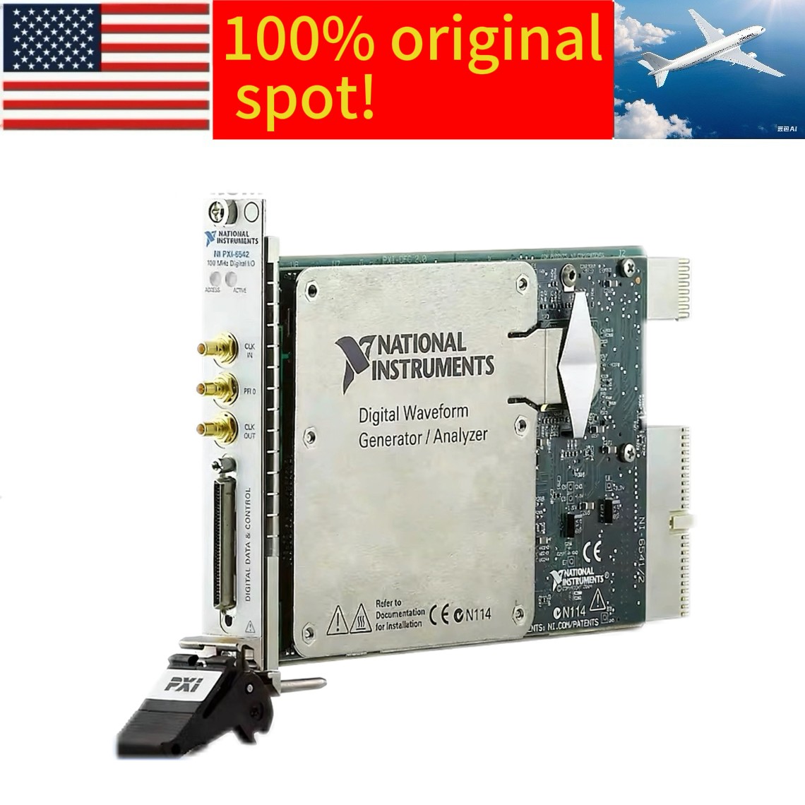NATIONAL INSTRUMENTS NI-PXI-6542 PLC MODULE new in box